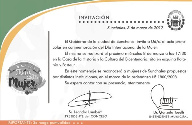 Acto Mujer